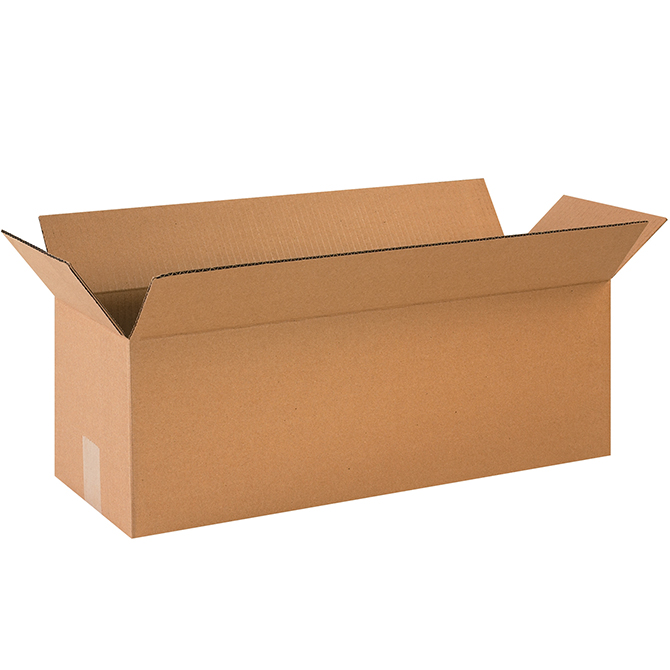 24 X 8 X 8" ECT-32 RSC Corrugated Box, 25 Boxes/Bundle