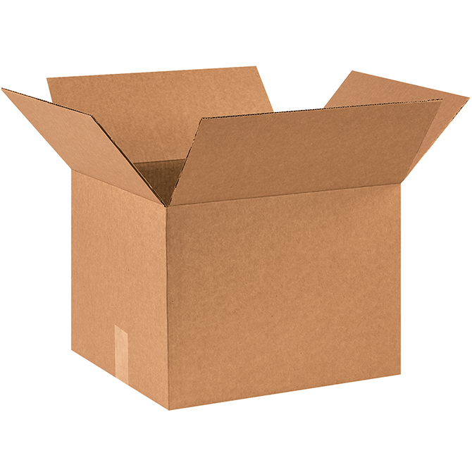 16 X 14 X 12" ECT-32 RSC Corrugated Box, 25 Boxes/Bundle
