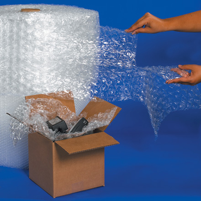3/16" - 24" X 300 FT. - Air Bubble, Adhesive Backed, 6" Perf, 2 Rolls/Bundle