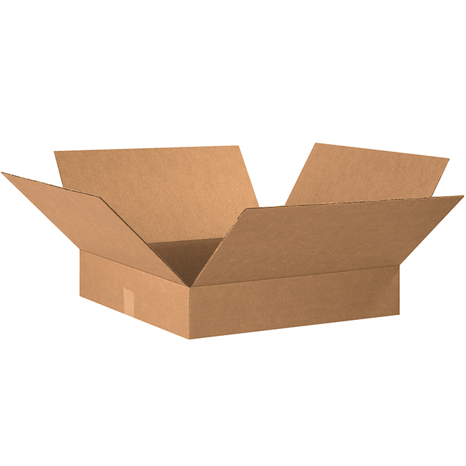 20 X 20 X 4" ECT-32 RSC Corrugated Box, 10 Boxes/Bundle
