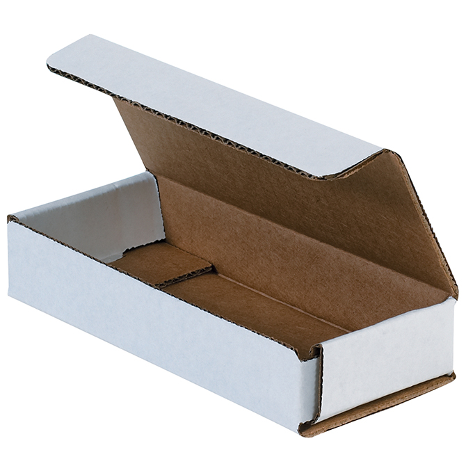 11 X 8 X 2" White Corrugated Mailer, 50 Mailers/Bundle
