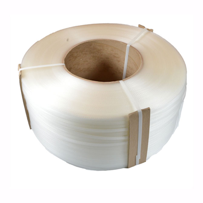 Polypropylene Strapping - 7/16" X 9000 FT., .023", 500 LB., Clear, 16 X 6" Core