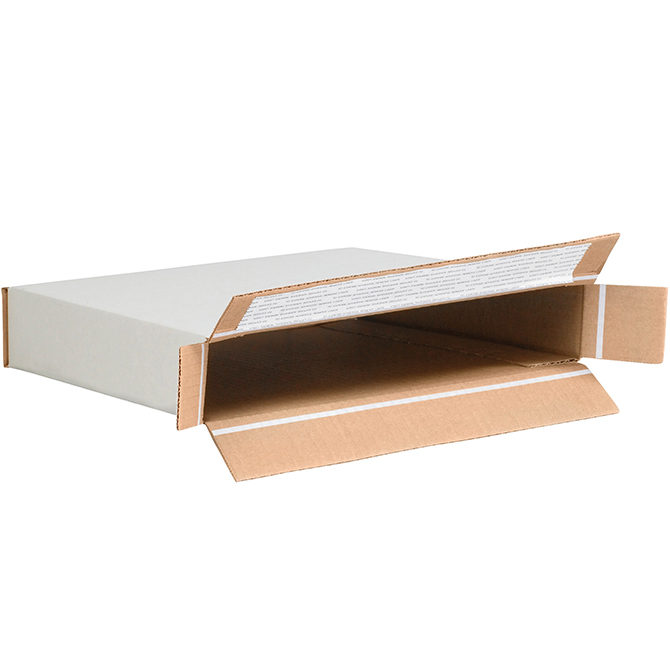 10.875 X 2 X 12.25" ECT-32 Fol Self Seal Side Loading Box, 25 Boxes/Bundle