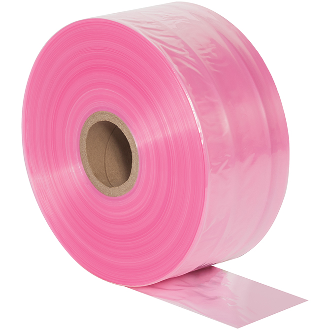 6" X 2150 FT. - 2 MIL Poly Tubing, Anti-Static