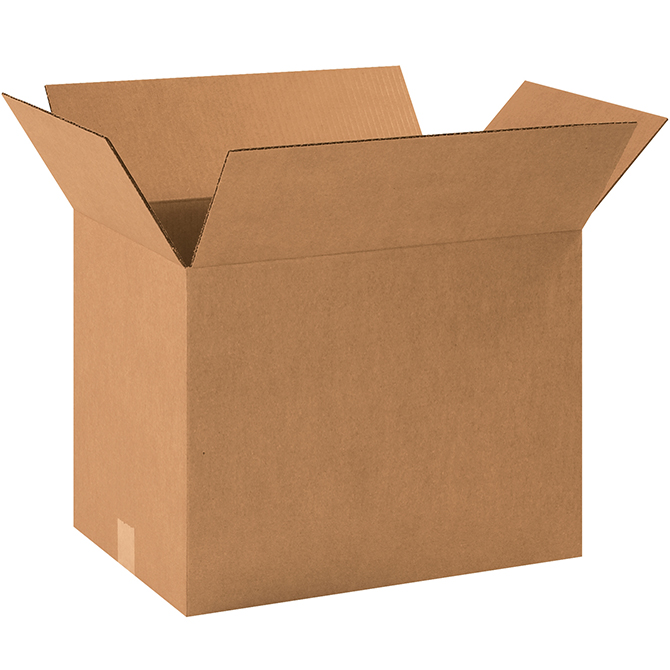 18.5 X 12.5 X 14" ECT-32 RSC Corrugated Box, 20 Boxes/Bundle