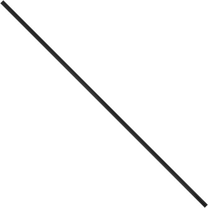 10&QUOT; Plastic Pre-Cut Twist Ties, Black, 2000/CASE