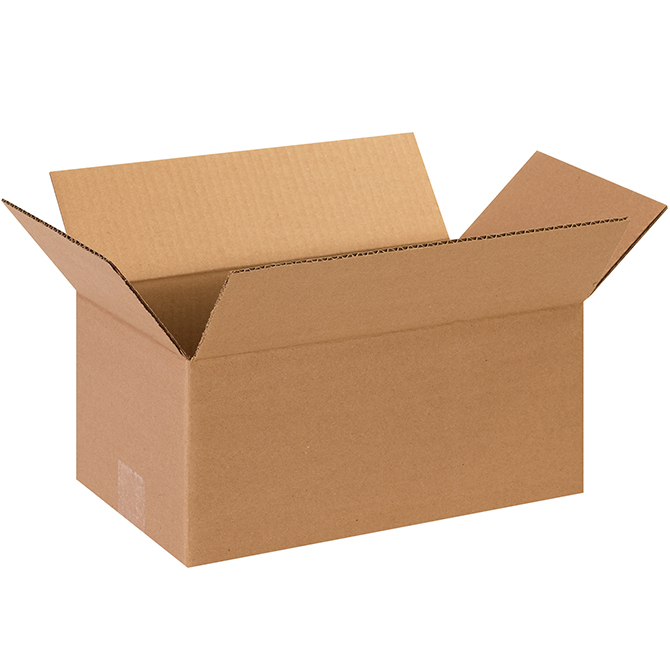 12 X 5 X 5" ECT-32 RSC Corrugated Box, 25 Boxes/Bundle