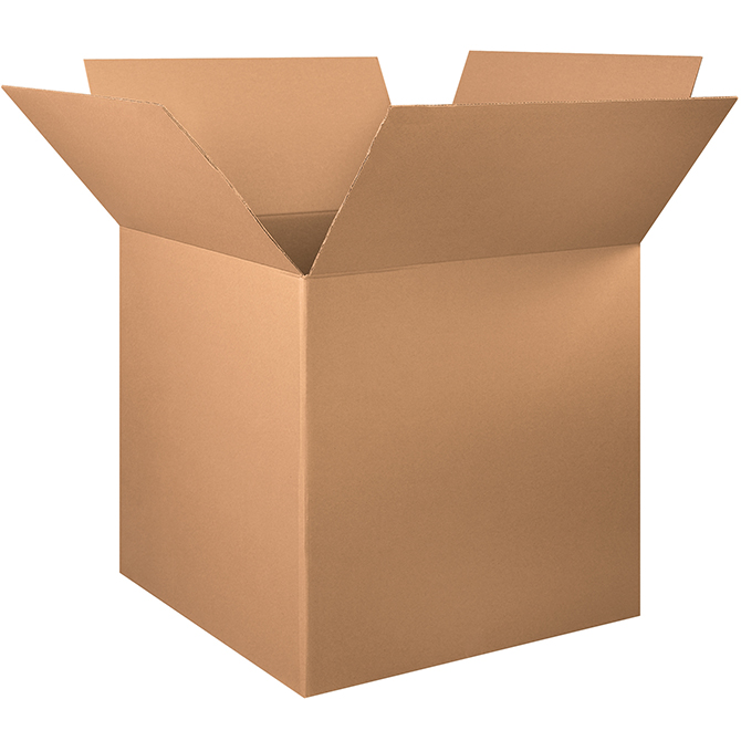 34 X 34 X 34" ECT-32 RSC Corrugated Box, 5 Boxes/Bundle