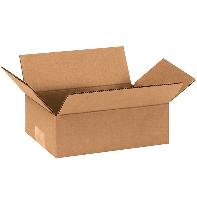 9 X 6 X 3" ECT-32 RSC Corrugated Box, 25 Boxes/Bundle
