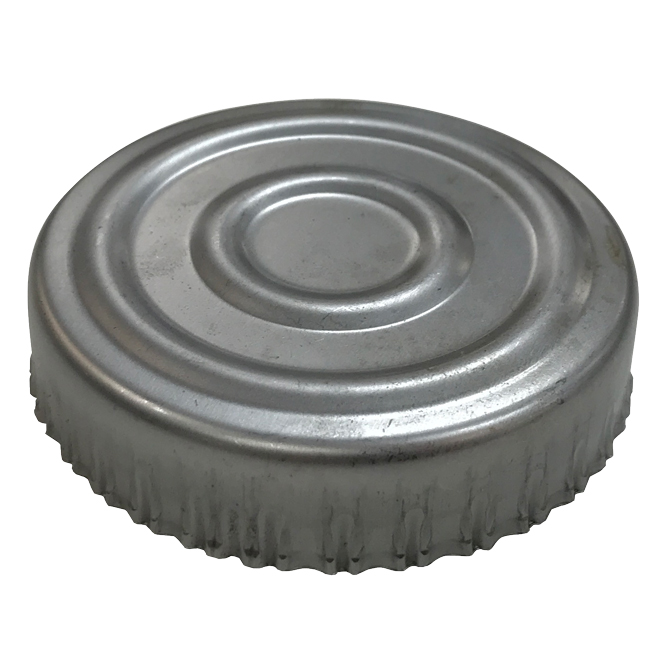 3" Metal Tube End Caps / Plugs, 1150/Case