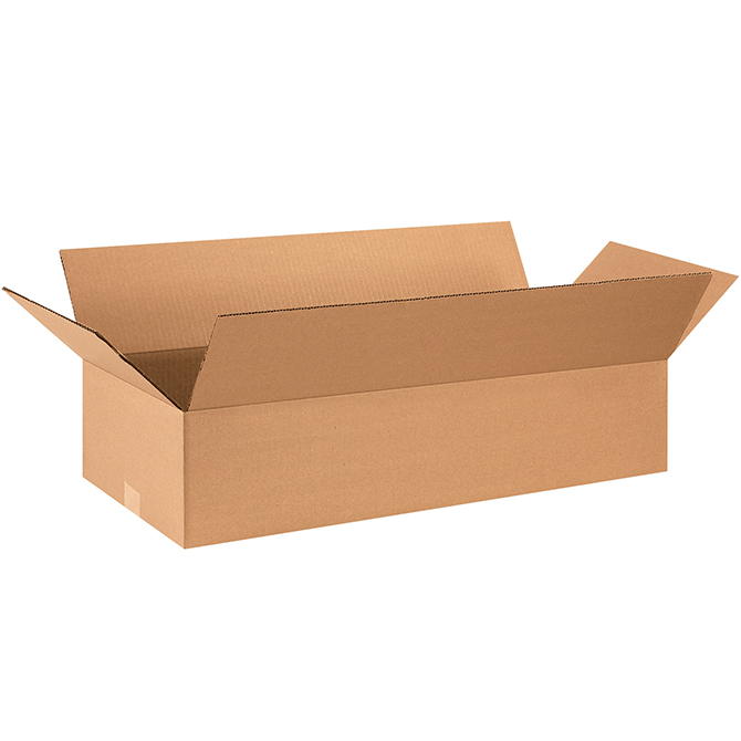 28 X 12 X 6" ECT-32 RSC Corrugated Box, 25 Boxes/Bundle