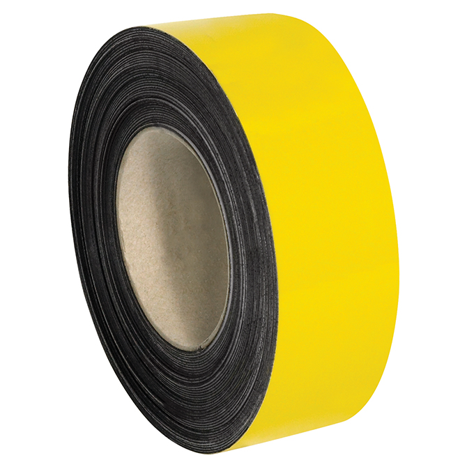 2" X 50' - Warehouse Labels - Magnetic Roll, Yellow