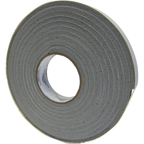 Saint Gobain Chr 512AF Strip-N-Stick Foam Tape - 1" X 10 Yds., 125 MIL, Gray, 6 Rolls/Case