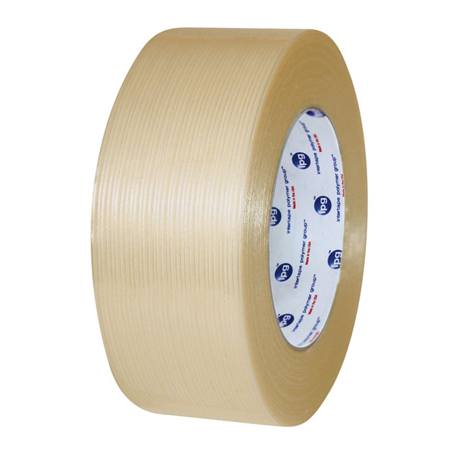 Intertape RG20 Filament Tape - 1" X 60 Yds., Natural, 36 Rolls/Case