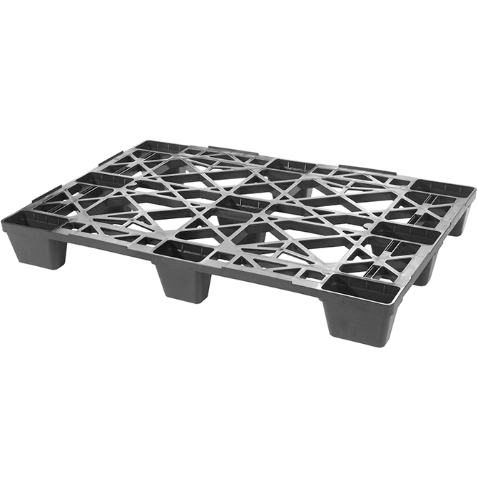 48" X 32" X 5.5" Industrial Plastic Pallet, 10 Each/Bundle