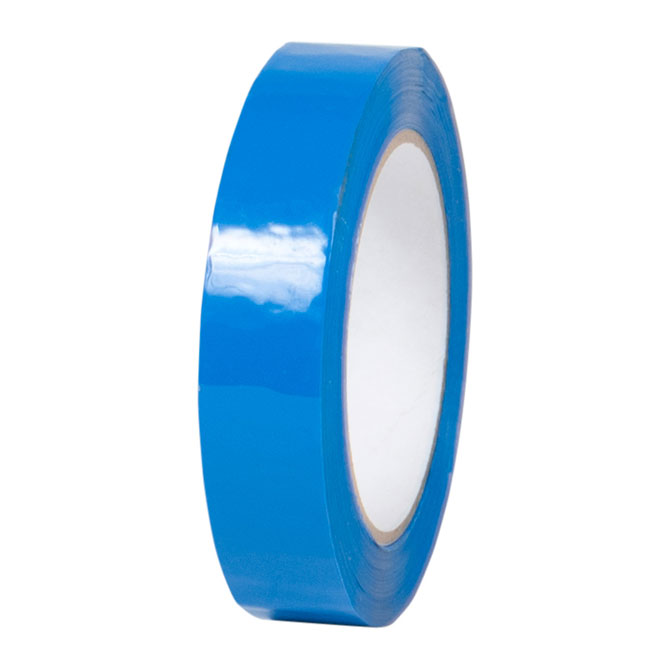PB2A Carton Sealing Tape - 1" X 110 Yds., 2 MIL, Acrylic, Blue, 72 Rolls/Case