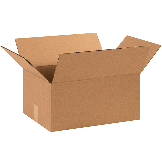 15 X 11 X 7" ECT-32 RSC Corrugated Box, 25 Boxes/Bundle