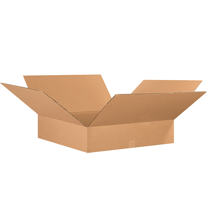 26 X 26 X 6" ECT-32 RSC Corrugated Box, 10 Boxes/Bundle
