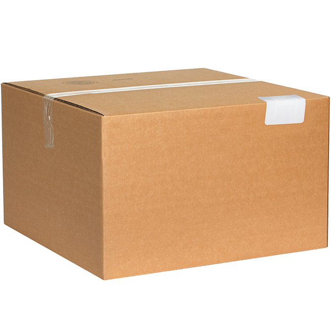 Plastic Strap Guards / Edge Protectors - 1.875 X 1", White Plastic, 1000/Case