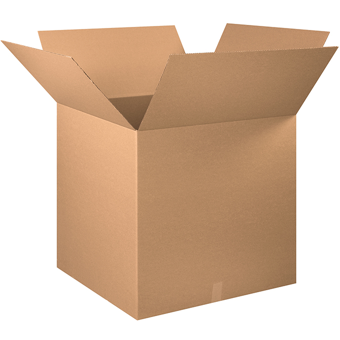 30 X 30 X 30" ECT-32 RSC Corrugated Box, 5 Boxes/Bundle
