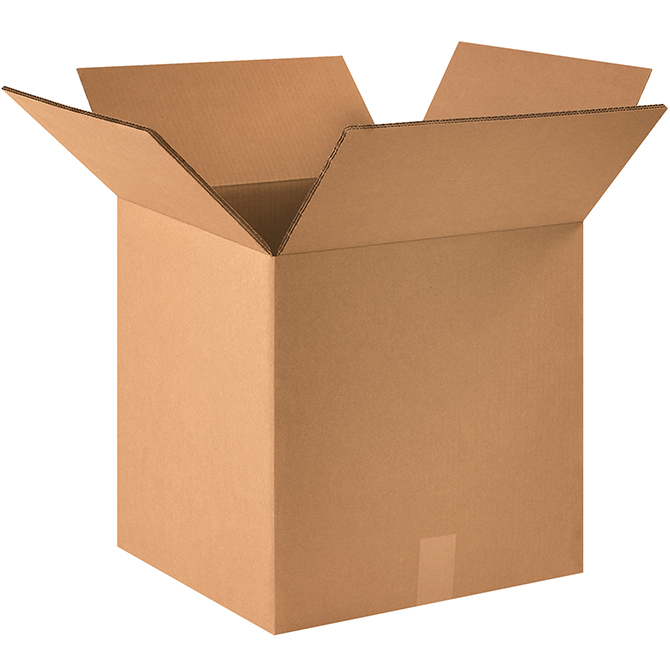 16 X 16 X 16" ECT-71 Heavy Duty RSC Double Wall Box, 15 Boxes/Bundle