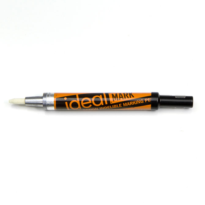Diagraph Msp Ideal Mark Ink Marker - Black, 12 Markers/Box