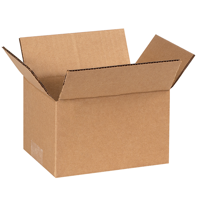 7 X 5 X 4" ECT-32 RSC Corrugated Box, 25 Boxes/Bundle