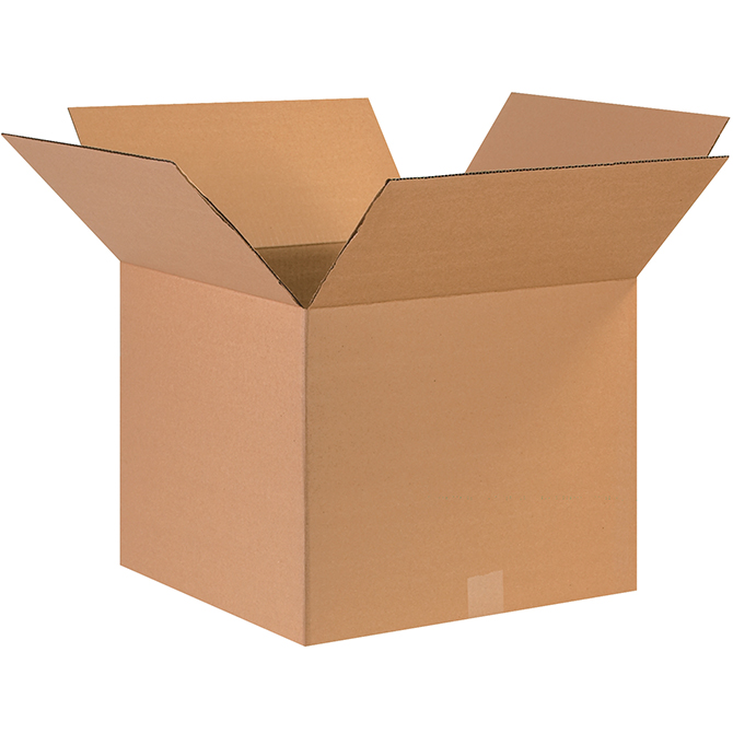 17 X 17 X 14" ECT-32 RSC Corrugated Box, 25 Boxes/Bundle
