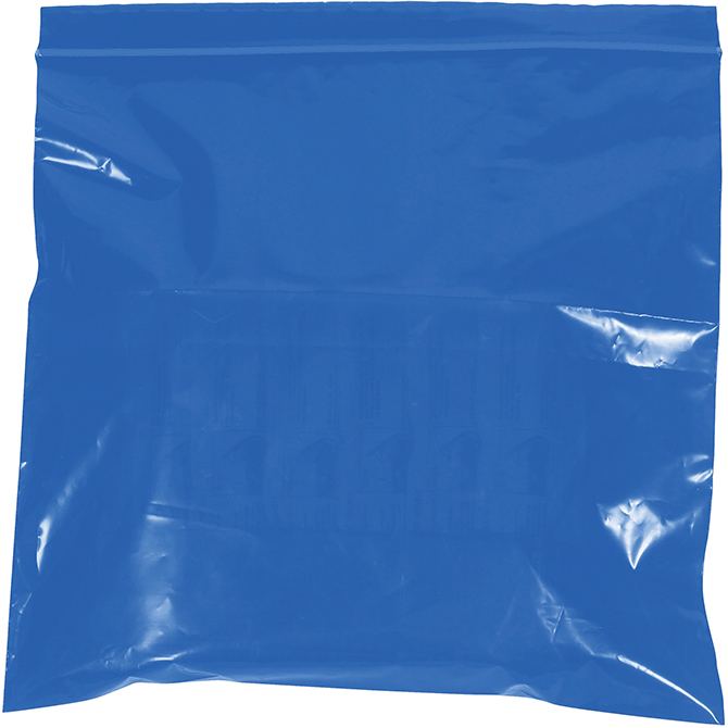 6 X 9" - 2 MIL Reclosable Bags, Blue, 1000/CASE