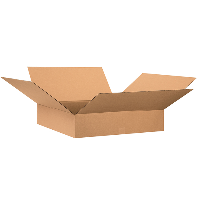 28 X 28 X 6" ECT-32 RSC Corrugated Box, 10 Boxes/Bundle
