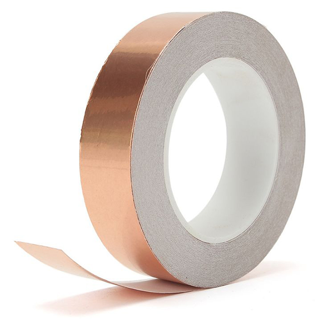 Adhesive Tape Products Cfl-5A Copper Foil Tape - 1/2" X 36 Yds., 48 Rolls/Case