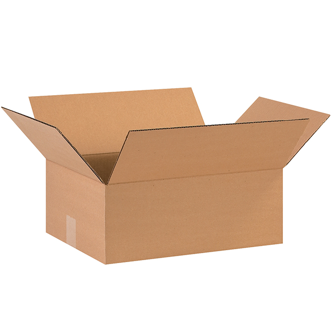 15 X 12 X 5" ECT-32 RSC Corrugated Box, 25 Boxes/Bundle