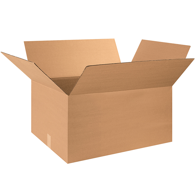 28 X 18 X 12" ECT-32 RSC Corrugated Box, 15 Boxes/Bundle