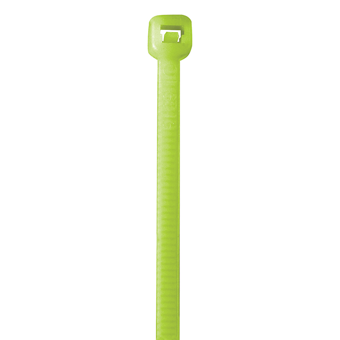 Cable Ties - 18", 50 LB., Fluorescent Green, 500/Case
