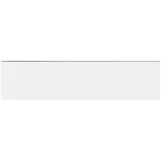1 X 4" Warehouse Labels - Magnetic Strips, White, 25/Case