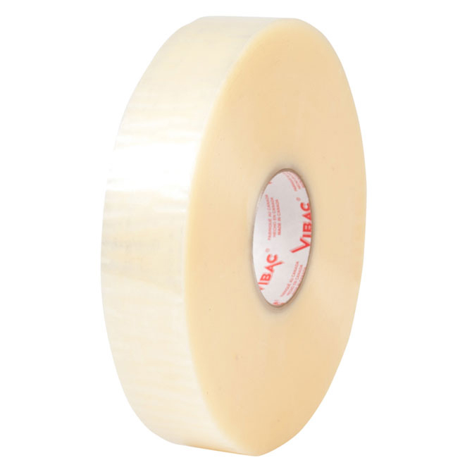 Vibac 5000 Machine Length Carton Sealing Tape - 2" X 1000 Yds., 1.6 MIL, Hot Melt, Clear, 6 Rolls/Case