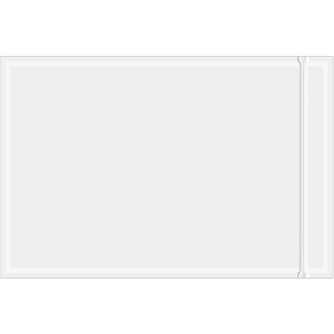 Packing List Envelopes - 4 X 6", Clear / No Print, Resealable, 1000/Case