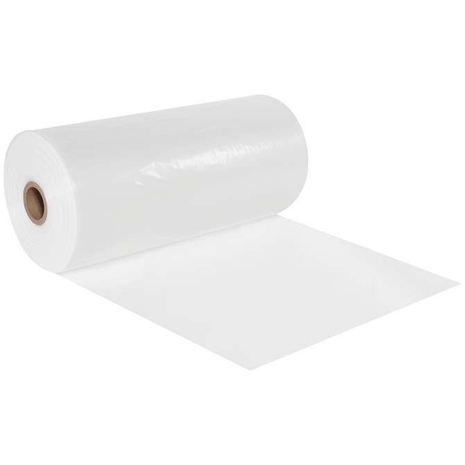 4.5" X 2150 FT. - 2 MIL Poly Tubing, Clear