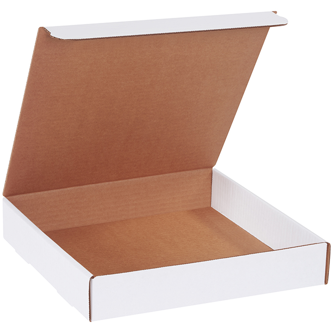 11 X 11 X 2" White Literature Mailer, 50 Mailers/Bundle