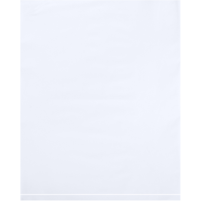 12 X 15" - 2 MIL Flat Poly Bags, White, 1000/Case
