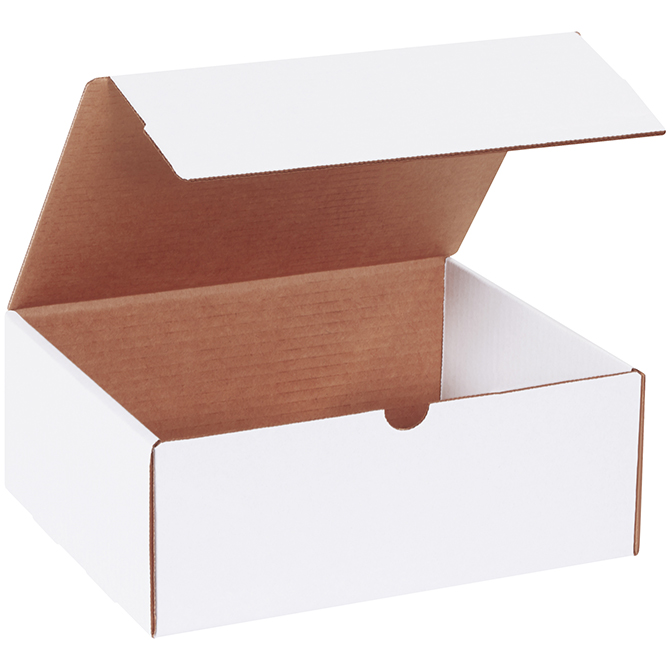 10.25 X 8.25 X 4" White Literature Mailer, 50 Mailers/Bundle