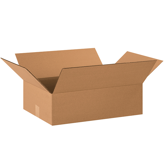 22 X 16 X 8" ECT-32 RSC Corrugated Box, 20 Boxes/Bundle