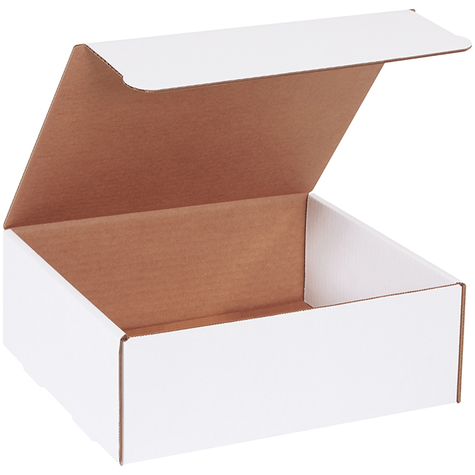 11 X 10 X 4" White Literature Mailer, 50 Mailers/Bundle