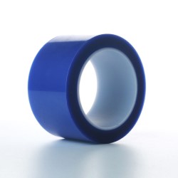 Polysil S9511-2 Blue Polyester Splicing Tape - 2" X 72 Yds., 24 Rolls/Case