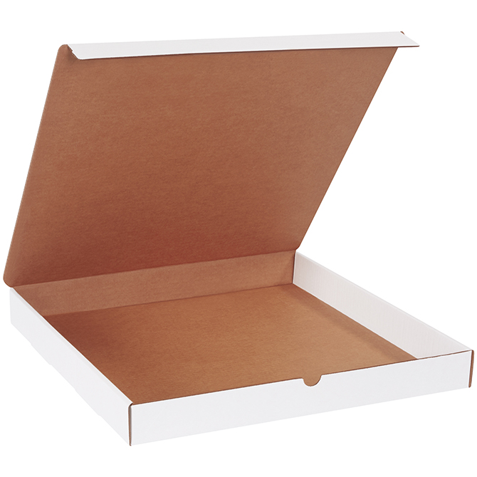 18 X 18 X 2" White Literature Mailer, 25 Mailers/Bundle