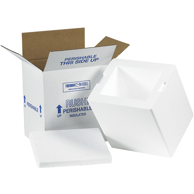 8 X 6 X 9" Printed Cooler Box, 8 Each/Pack
