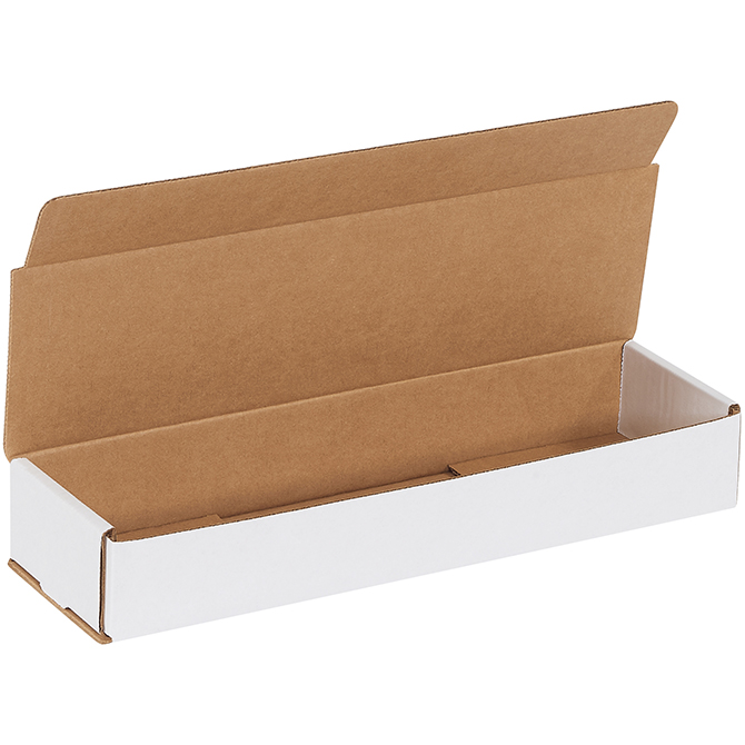 14 X 4 X 2" White Corrugated Mailer, 50 Mailers/Bundle