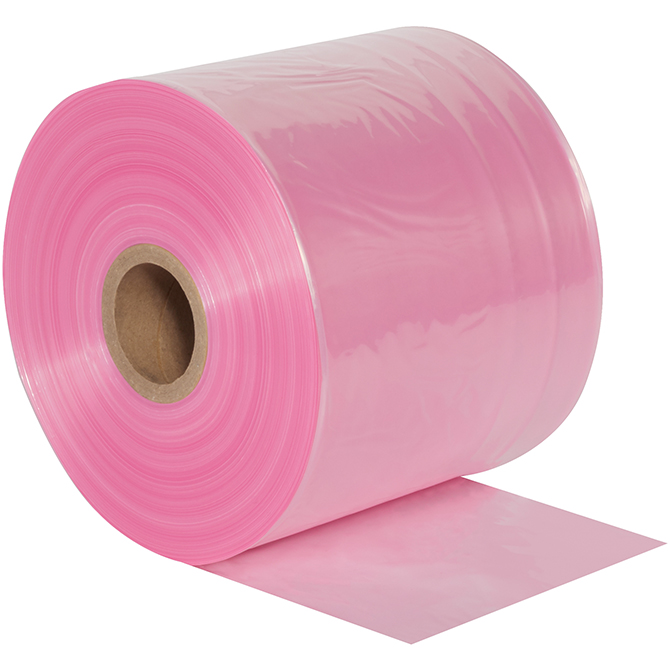 9" X 2150 FT. - 2 MIL Poly Tubing, Anti-Static