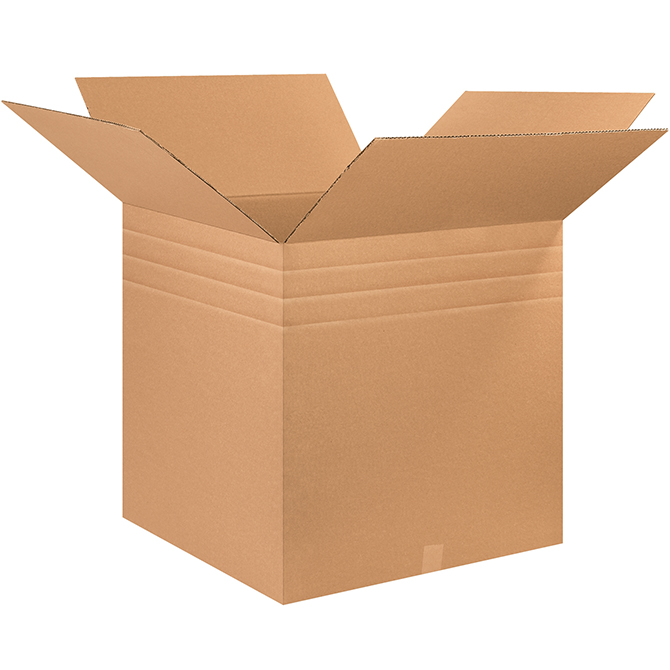 26 X 26 X 26/24/22/20" ECT-32 Multi-Depth Box, 10 Boxes/Bundle
