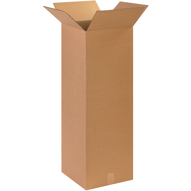 14 X 14 X 36" ECT-32 RSC Corrugated Box, 15 Boxes/Bundle